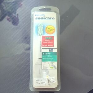 Philips Sonicare E-Series Toothbrush Head - White and Green